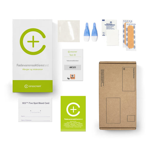Fodevarereaktionstest | Cerascreen